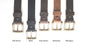 Belt & Gold Buckle, 5 Belt Colours Choices, Custom Cut, Grooms and Groomsmen's Gift 1-1/2" Belt for Jeans or 1-1/4" wide Belt for Suits