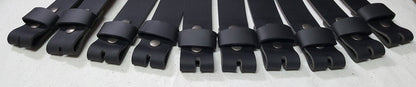 Gift for Guys Unisex Leather Belt with SNAPS for Jean Work Wear Custom Cut Leather Belt. Boyfriend Gift. 5 Colors, Made to Measure Belt,