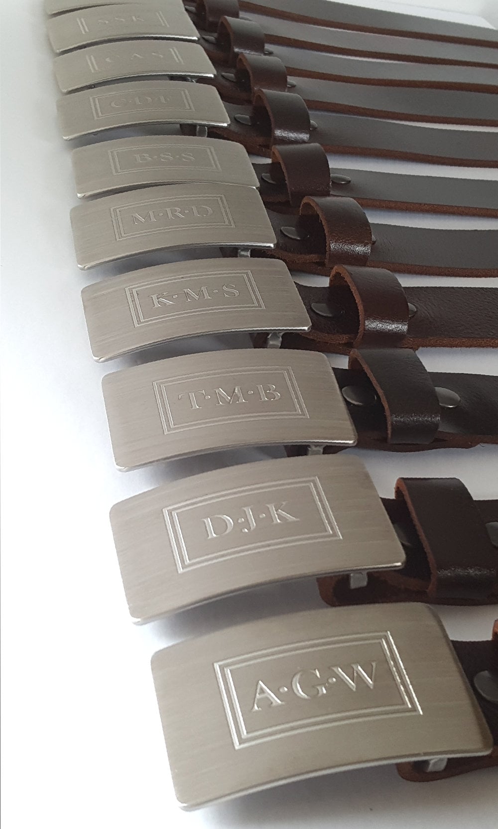 Monogrammed Personalized Belt & Buckle Set for Jeans, Casual Pant, Customized Gift, Monogram, Personalized Accessories, Gentlemen's Gifts