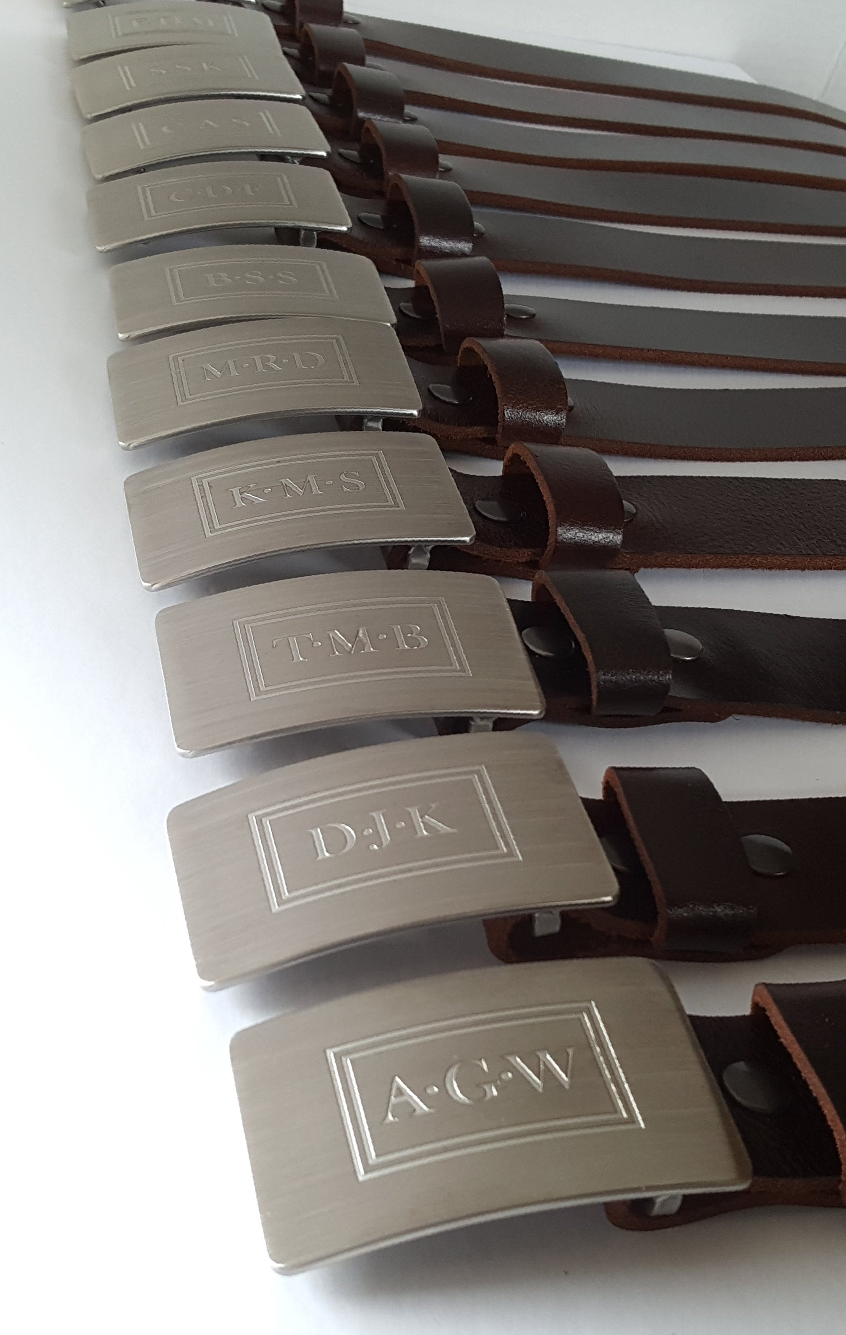 Monogrammed Personalized Belt & Buckle Set for Jeans, Casual Pant, Customized Gift, Monogram, Personalized Accessories, Gentlemen's Gifts