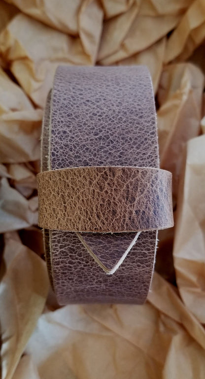 Gift Set, Five Leather Belts, Leather Belts with Snaps, 1.5" Wide for Jeans or 1.25" for Suits, Custom Cut Leather Belt, Leather Anniversary