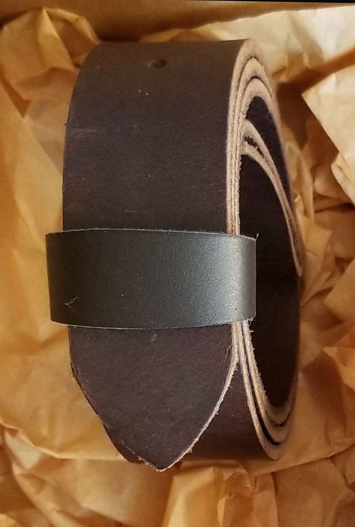 Gift Set, Five Leather Belts, Leather Belts with Snaps, 1.5" Wide for Jeans or 1.25" for Suits, Custom Cut Leather Belt, Leather Anniversary