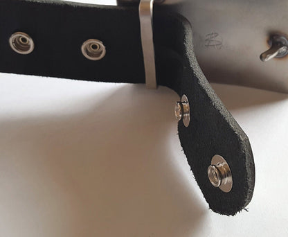 Gift Set, Five Leather Belts, Leather Belts with Snaps, 1.5" Wide for Jeans or 1.25" for Suits, Custom Cut Leather Belt, Leather Anniversary