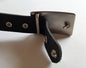 Belt & Buckle Set For Jean Unisex Bronze Wood Grain Gift Hand Forged Stainless Steel Buckle For 1-1/2" Leather Belt Choose your Colour