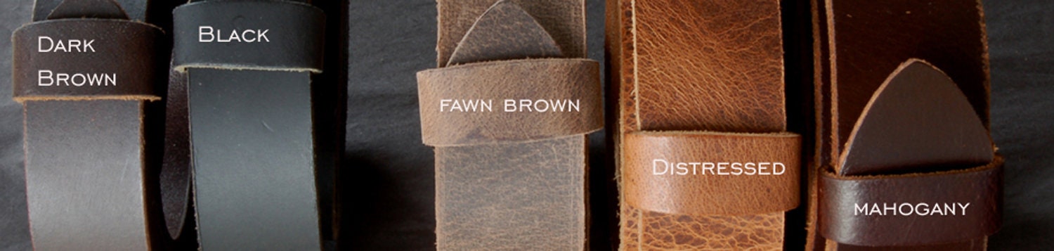 Belt & Buckle Set For Jean Unisex Bronze Wood Grain Unisex Hand-Forged Stainless Steel Buckle For 1-1/2" Leather Belt Choose your Colour