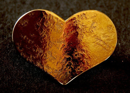 Bronze Anniversary Heart Belt and Buckle Lover's Gift Heart Shaped Buckle Valentine's Day Gift for Her Girlfriend Gift For 1.5" Belt