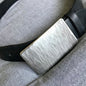Belt Buckle, Unisex Silver Wood Grain Buckle, Hypoallergenic Buckle, Stainless Steel Anniversary, Leather Anniversary, Buckle for 1.25" Belt