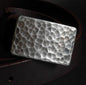 Mother's Day Gift for Golfers, Pink Belt Buckle, Stainless Steel, Unisex Hand Forged Golf Ball Buckle fits 1-1/4" Belt by Robert Aucoin