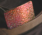 Belt Buckle Pink Ladies Buckle Stainless Steel Unisex Hand Forged Golf Ball Textured Buckle fits 1-1/2" Belt Great Golfer's Gift