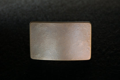 Raw Stainless Belt Buckle, Hypoallergenic, Canadian Silver For 1.5" Belt for Jean, Men's Buckle, Women's Buckle, Original Buckle w/ Gift Bag