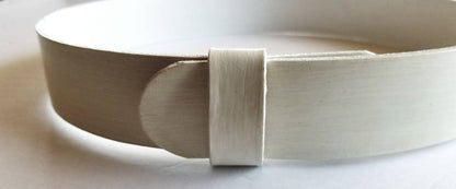 Belt for Women No Buckle Belt Guitar Player Belt Buckle Less Belt Coat Belt Custom Cut Leather Belt Variety of Colours Made in Canada