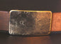 Belt & Buckle Fisherman's Gift Canadian Made Hypoallergenic Outdoorsman Gift Hand Forged Belt and Buckle For 1-1/4" Suit Belt Gift Bag Incl