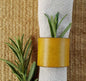White & Grey Leather Napkin Rings Wedding Table Decor Hand Stitched Lace Intimate Dining Kitchen Decor Mother's Day Gift Napkin Rings