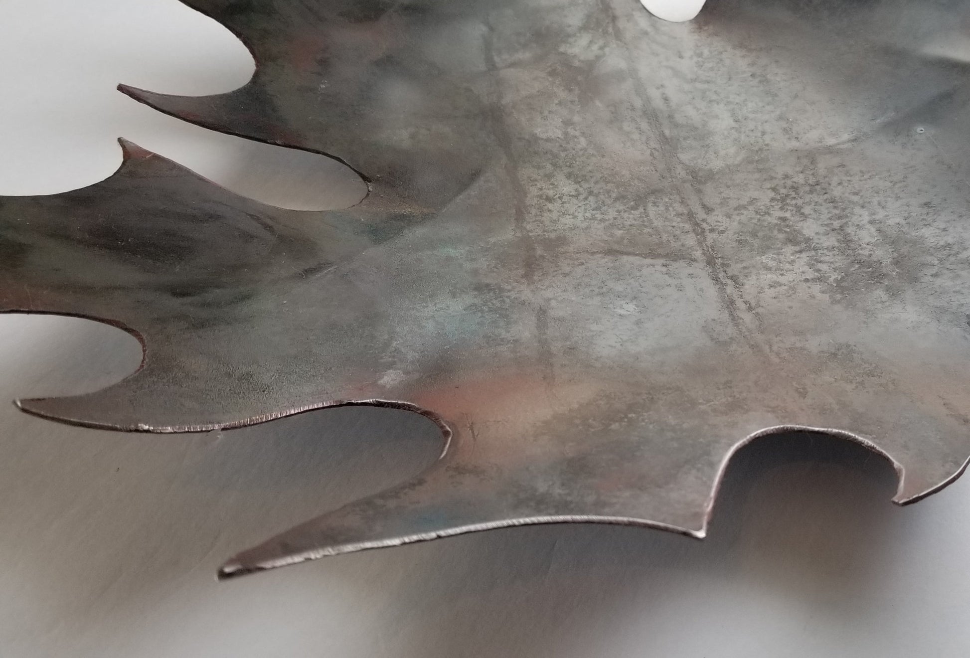 CANADA Maple Leaf Serving Tray Canada on Display Metal Dish Made in Canada Key Holder Bronze Finish Cottage Gifts Candy Dish Leaf