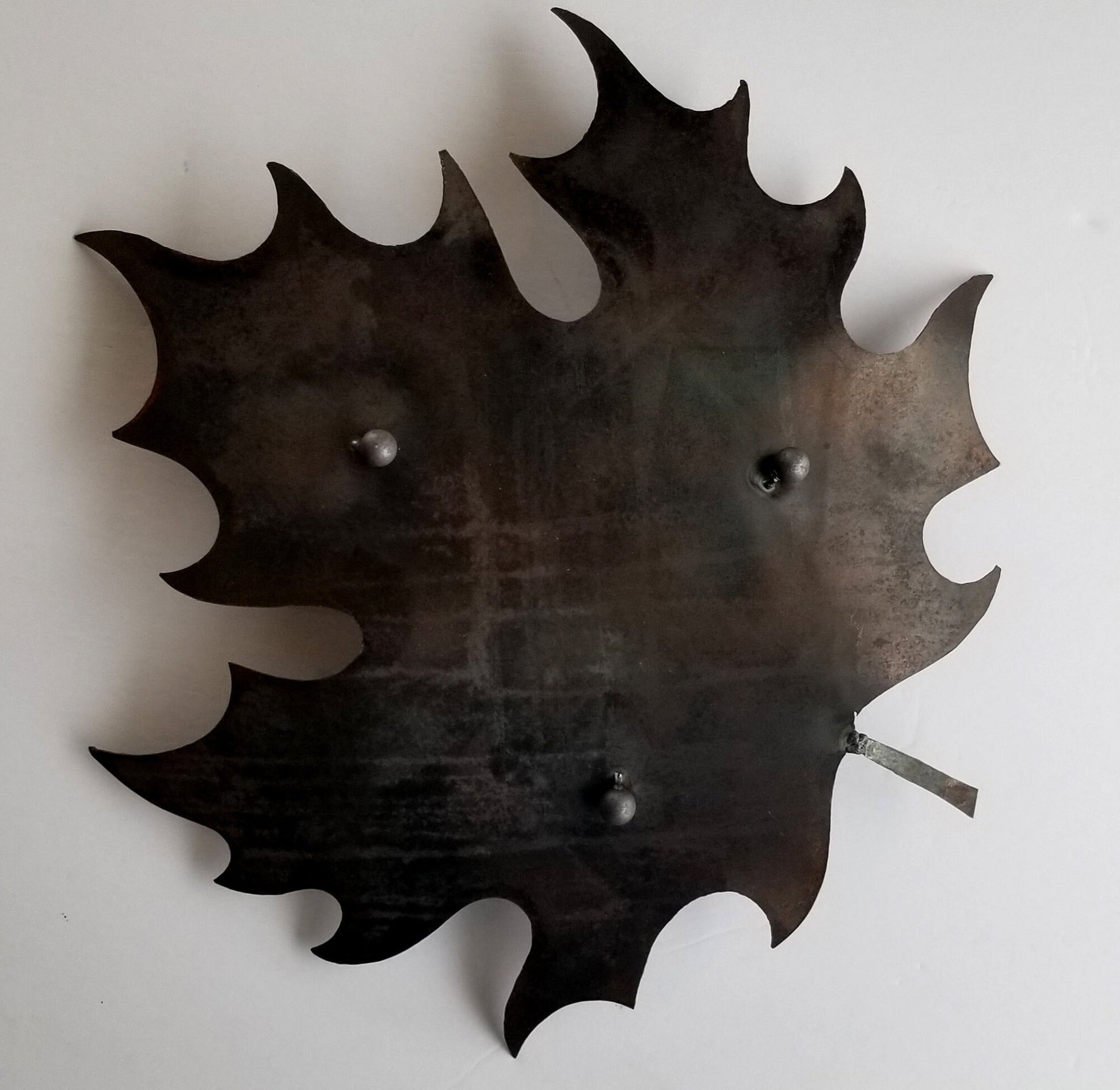 CANADA Maple Leaf Serving Tray Canada on Display Metal Dish Made in Canada Key Holder Bronze Finish Cottage Gifts Candy Dish Leaf