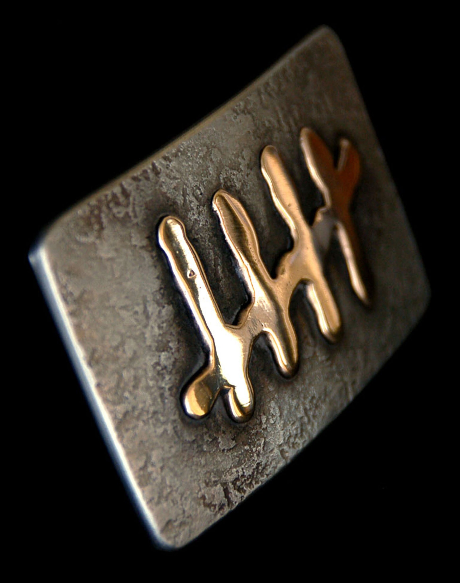 Belt Buckle, Tally Mark, Work Wear, Casual Friday, Unisex Gift, Castaway, Marking Time, Silver or Bronze Anniversary, Guy Gift, Gag Gift