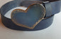 Heart Buckle Lover's Gift Sweet 16 Purple Heart Hand Forged Heart Buckle Gift for Gal Anniversary Gift Buckle Fits 1.5" Belt for Jean