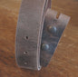 Wood Lover Gift Leather Wood Grain Belt & Simple Buckle with Snaps Hand Dyed Belt and Buckle Work Gear Belt for Jeans Gifts for Guy