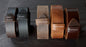 Distressed Leather Belt & Simple Buckle Distressed Belt and Copper Buckle, Work Gear, Belt for Jean, Belt for Suit, Gift for Guy, Dad Gift