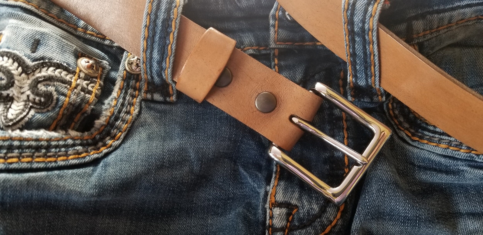Belt & Buckle, Belt Buckle,Leather Snap Belt, Canadian Made Gift, Hand Made, Gift for Guys, Gift for Gals, Stocking Stuffer, Hand Dyed Belt