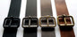 1-3/4" INCH Leather Belt & Buckle, INTERCHANGEABLE Belt w Snap, Belt for Jean, Custom Cut, Men's Belt, Women's Belt, Cut for Your Waist Size