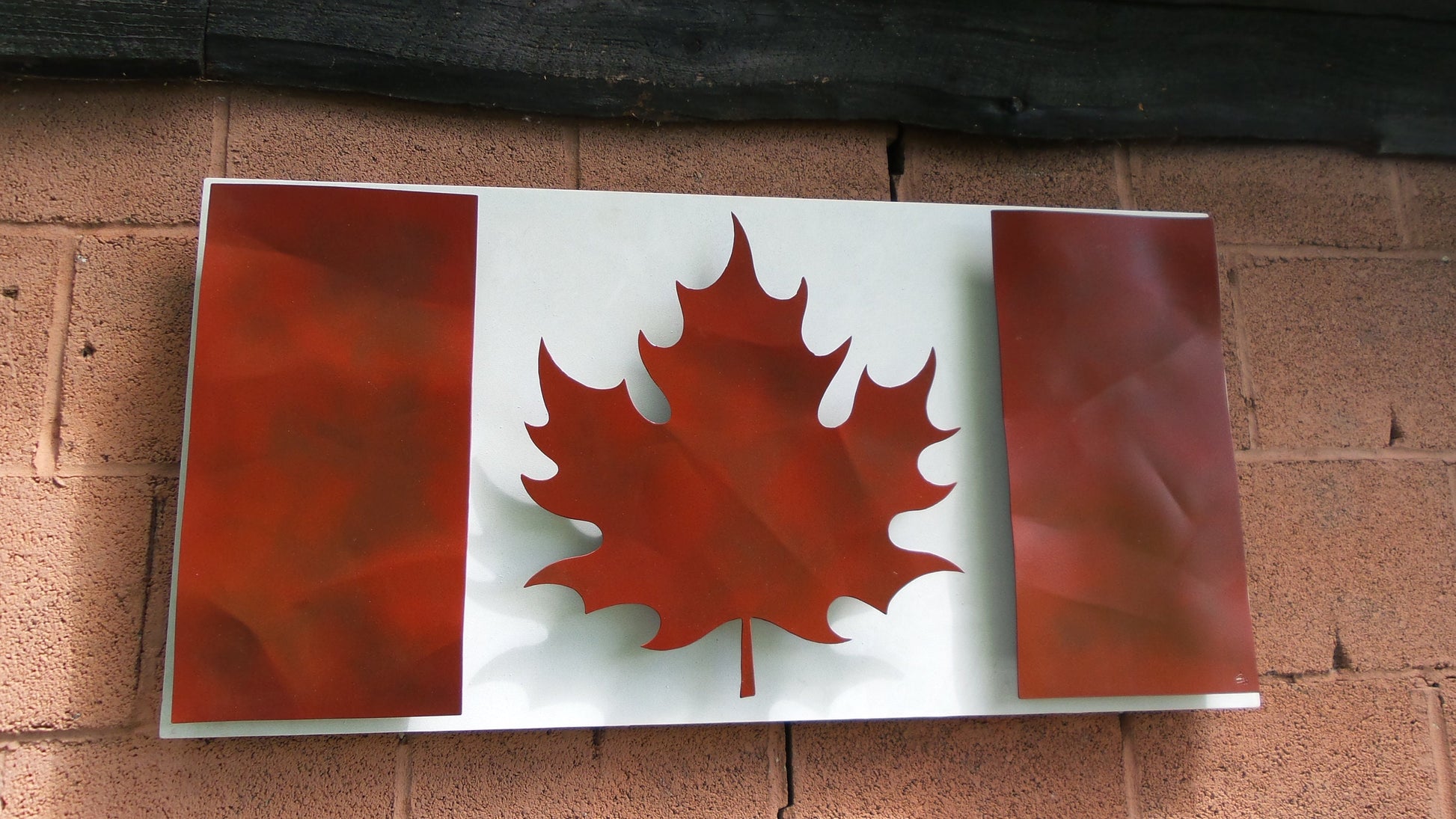 Canadian Flag Wall Mounted Canadian Flag Corporate Office Gift Corporate Gift Interior Canadian Made Flag To Hang Canadian Office Decor