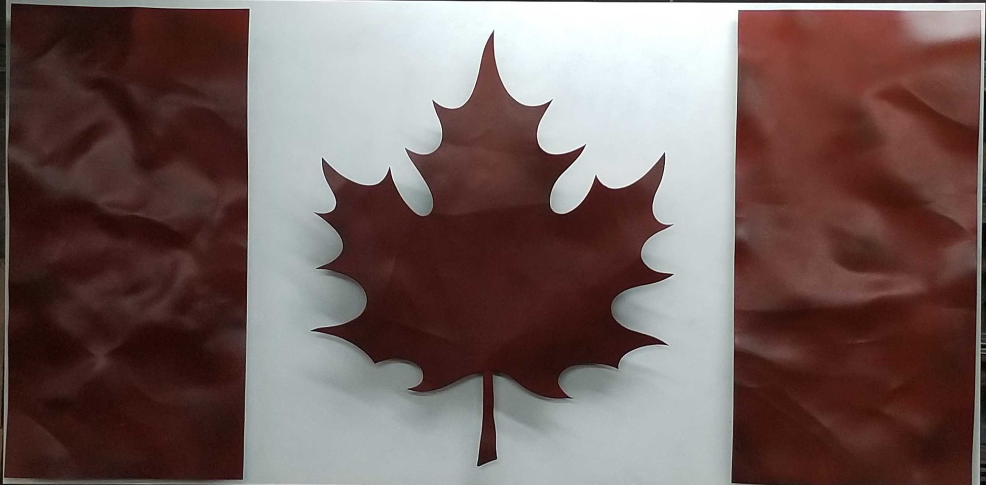 Canadian Flag Wall Mounted Canadian Flag Corporate Office Gift Corporate Gift Interior Canadian Made Flag To Hang Canadian Office Decor
