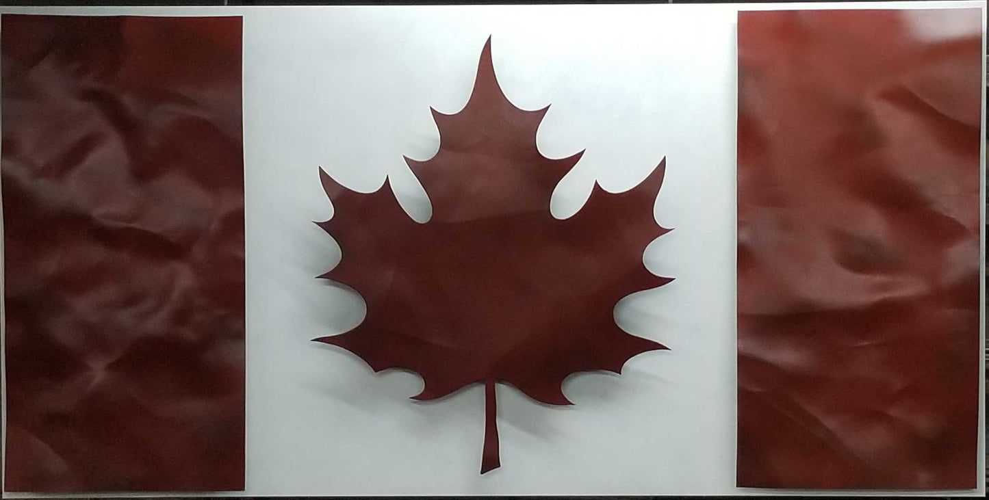 Canadian Flag Wall Mounted Canadian Flag Corporate Office Gift Corporate Gift Interior Canadian Made Flag To Hang Canadian Office Decor