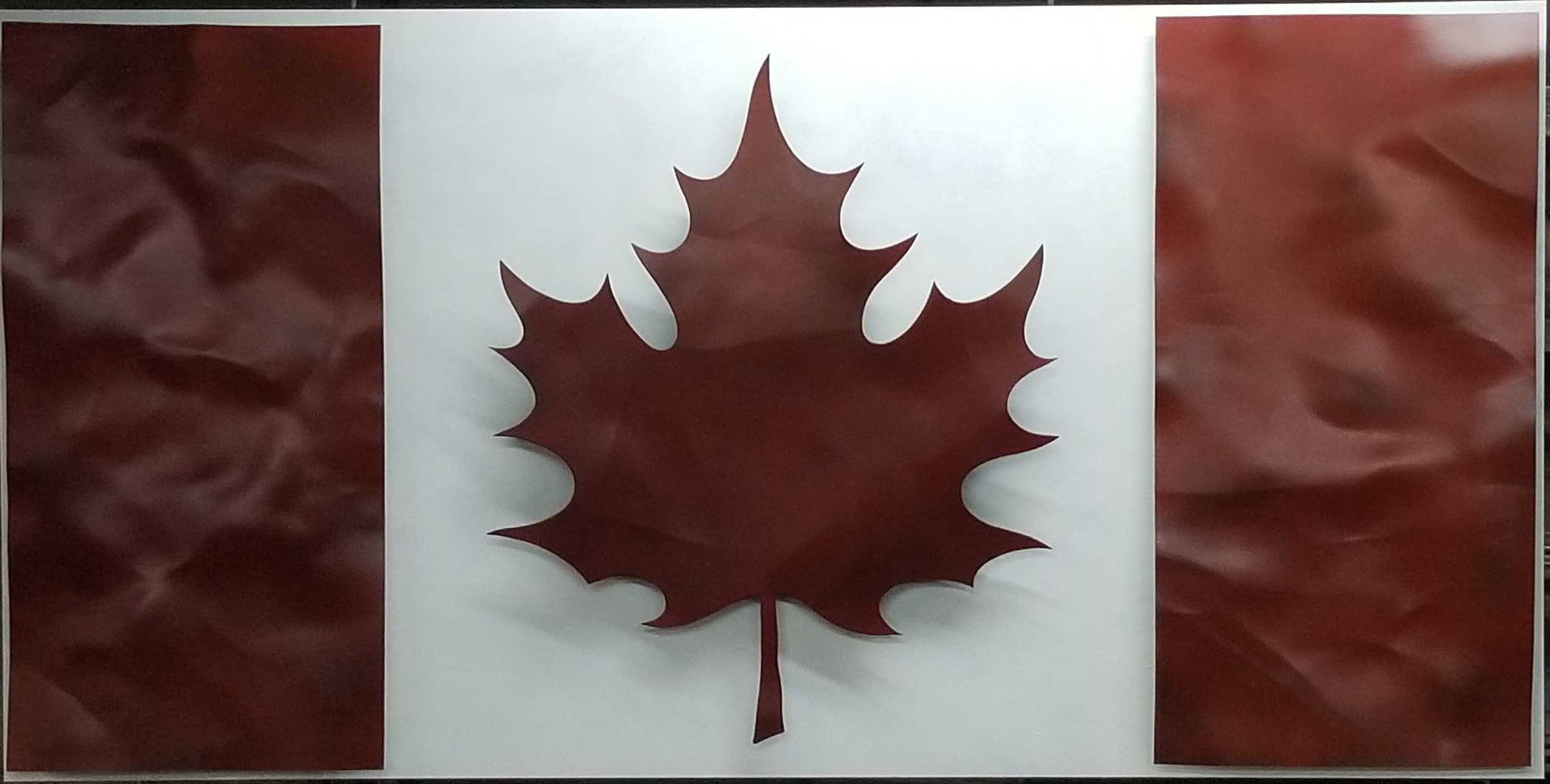 Canadian Flag Wall Mounted Canadian Flag Corporate Office Gift Corporate Gift Interior Canadian Made Flag To Hang Canadian Office Decor