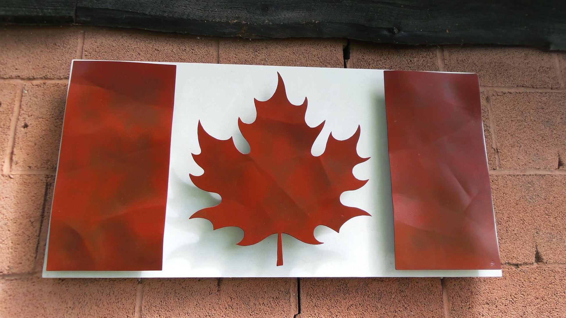 Canadian Flag Wall Mounted Canadian Flag Corporate Office Gift Corporate Gift Interior Canadian Made Flag To Hang Canadian Office Decor