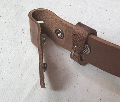 Leather Jean Belt with SNAPS Belt for Suit Belt for Jeans Belt with Snaps Interchangeable Custom Cut Leather Belt 1.5" or 1.25" Wide Belt