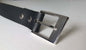 Snap Belt and Buckle, Mahogany Leather Belt w/ Snaps, Custom Cut to Your Waist, 1-1/4" Wide Suit Belt, Men's Accessories, Women's Accessory