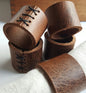 Taupe Leather Napkin Rings (6) Casual Dining, Hostess Gift, Housewarming Gift Home Decor Picnics, Dining Accessories, Mom Day
