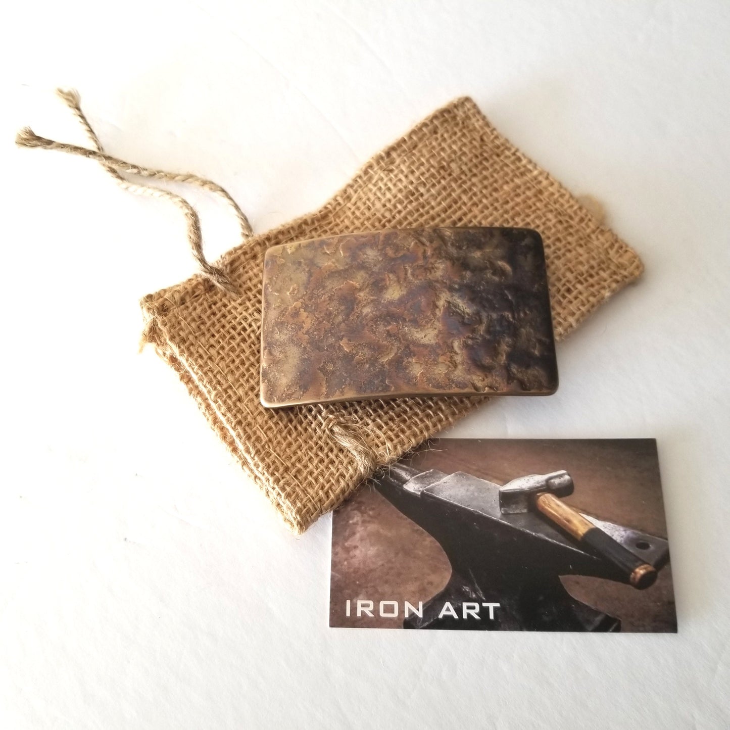 Belt Buckle Gift, Valentine's Day Gift, Textured Buckle, Signed, Bronze Anniversary Gift, Stainless Steel Buckle Fits 1-1/2" Belt For Jeans