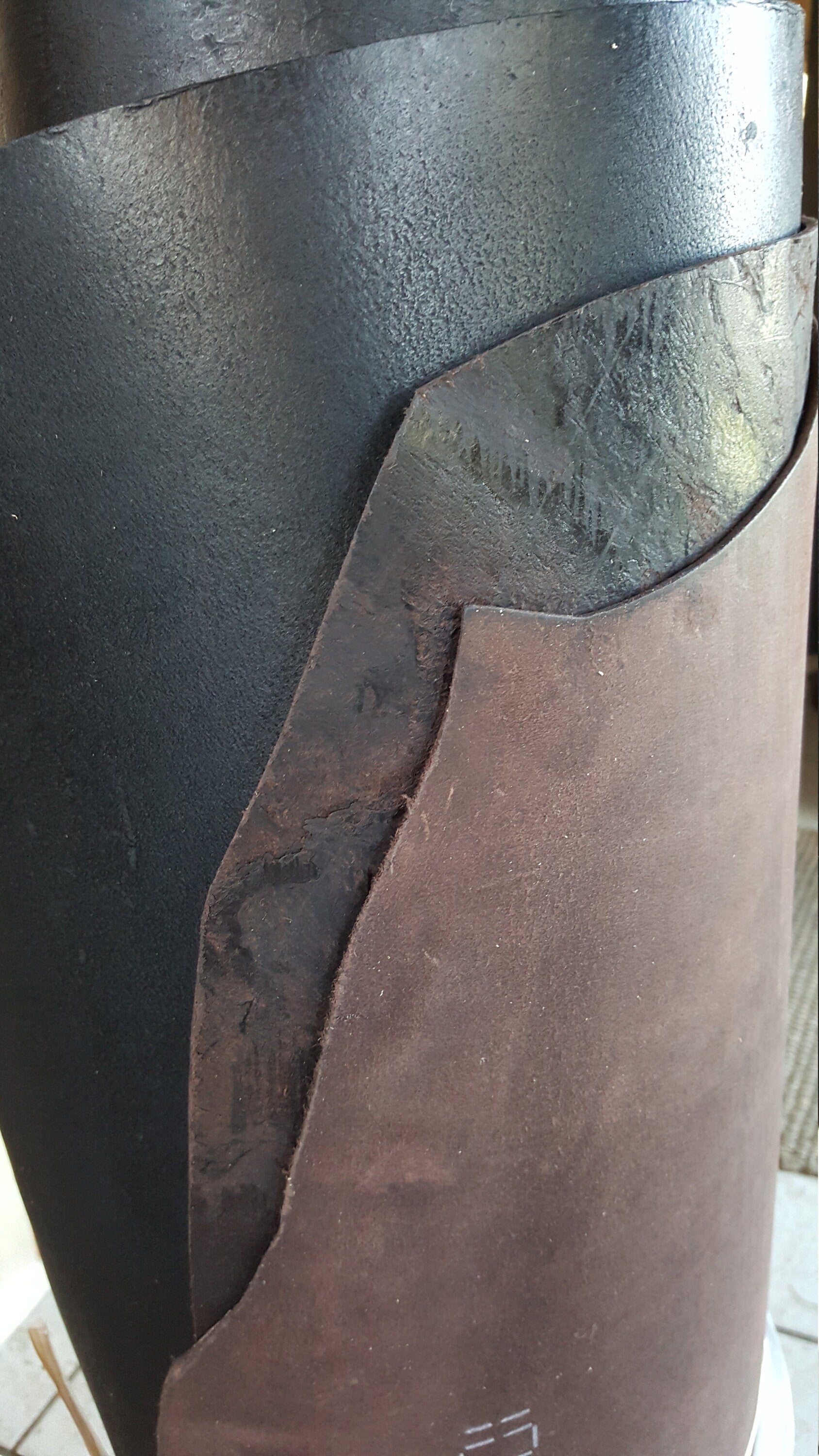1-1/2" Natural or w/Hand Rubbed Mink Oil Leather Belt 1-1/2" Wide Belt for Jeans ~ Casual ~INTERCHANGEABLE with Snaps ~ Custom Cut