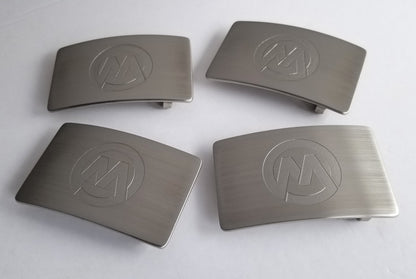 Etched Logo, Personalized Monogrammed Belt & Buckle Set for Jeans, Work Wear, Customized Gift, Personalized Accessories, Corporate Gift