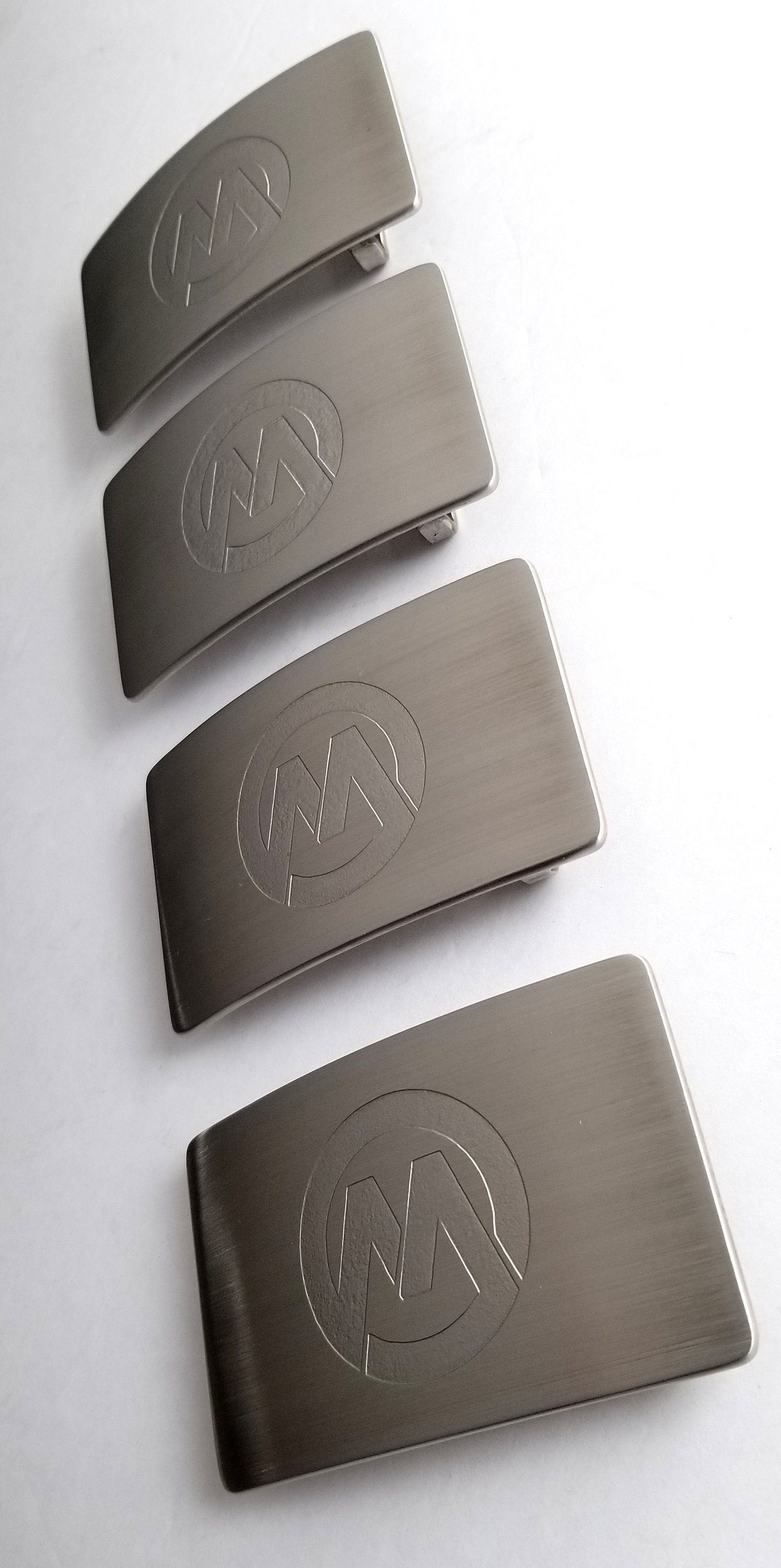 Etched Logo, Personalized Monogrammed Belt & Buckle Set for Jeans, Work Wear, Customized Gift, Personalized Accessories, Corporate Gift