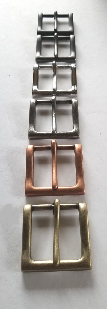 Simple Buckle Variety of Colors Available Buckle for 1-1/2" Wide Leather Belt w/Snap Belt for Jeans Father's Day Gift Mother's Day Gift