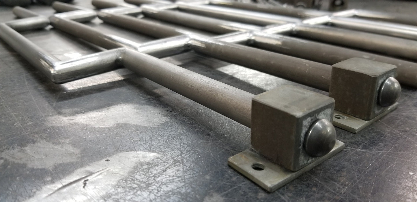 Drawer Pull, Hand Forged, Custom Door Hardware, Metal Hardware, Hand Forged Door Pull, Hinged Drawer Pull 24" Long, Custom Sizes Available