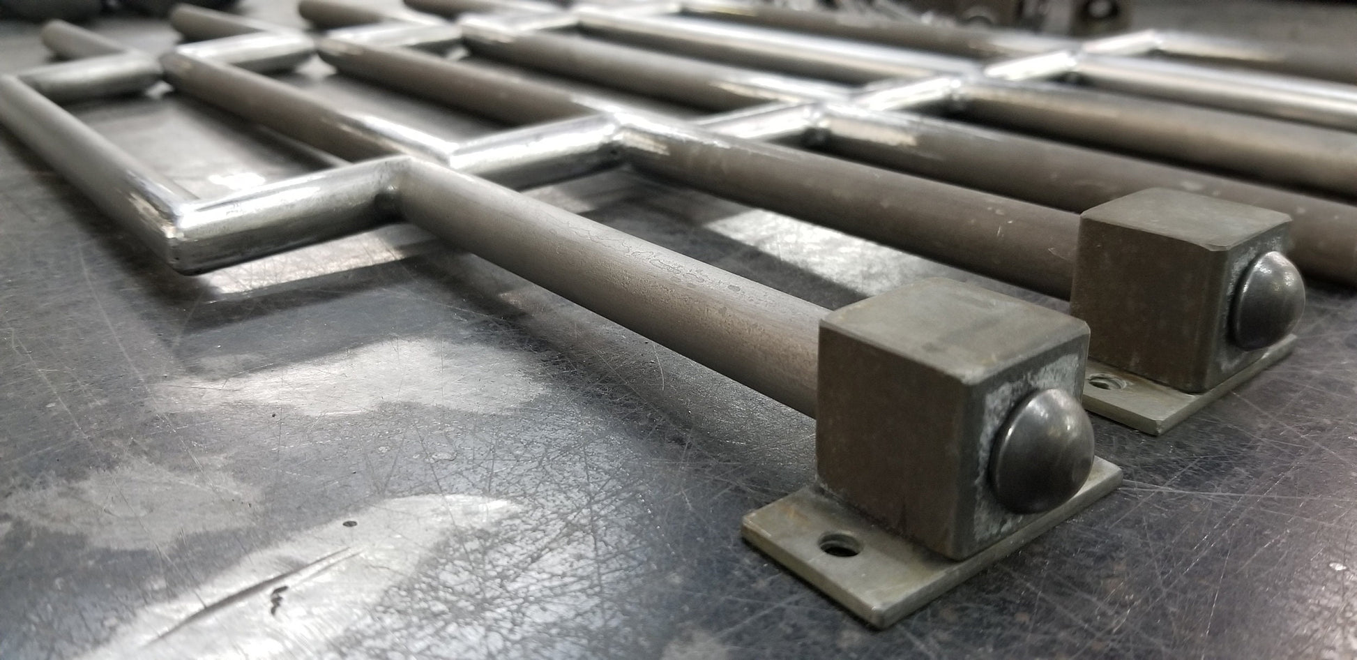 Drawer Pull, Hand Forged, Custom Door Hardware, Metal Hardware, Hand Forged Door Pull, Hinged Drawer Pull 24" Long, Custom Sizes Available