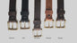 Unisex Leather Belt & Simple Buckle 1-1/2" Wide Leather Belt with Snaps and Simple Buckle Belt for Jeans Stocking Stuffer, Gift Wrapped