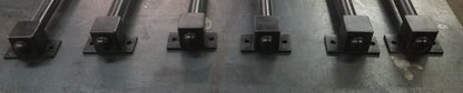 Drawer Pull, Hand Forged, Custom Door Hardware, Metal Hardware, Hand Forged Door Pull, Hinged Drawer Pull 24" Long, Custom Sizes Available