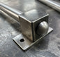 Hand Forged Drawer Pull, Custom Door Hardware, Metal Hardware, Hand Forged Door Pull, Hinged Drawer Pull 24" Long, Custom Sizes Available