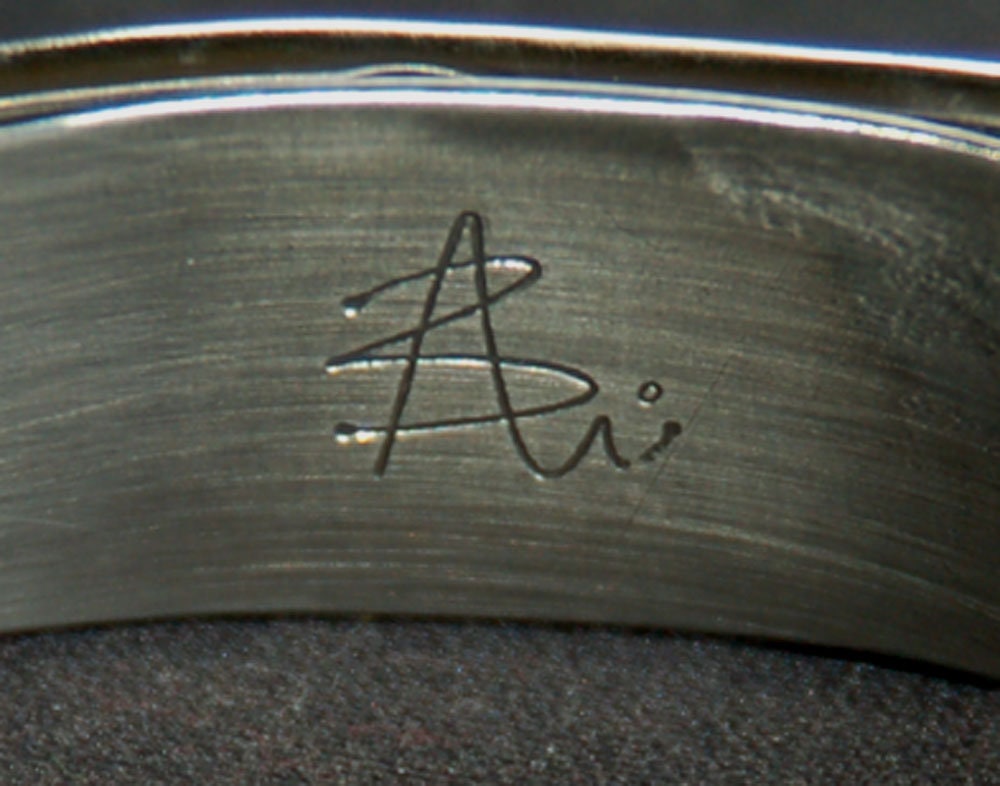 Silver Bracelet, Hypoallergenic Cuff, Stainless Steel Bracelet, Hand Forged Cuff, Unisex Jewelry, Signed Original Cuff, Custom Sizes Avail.