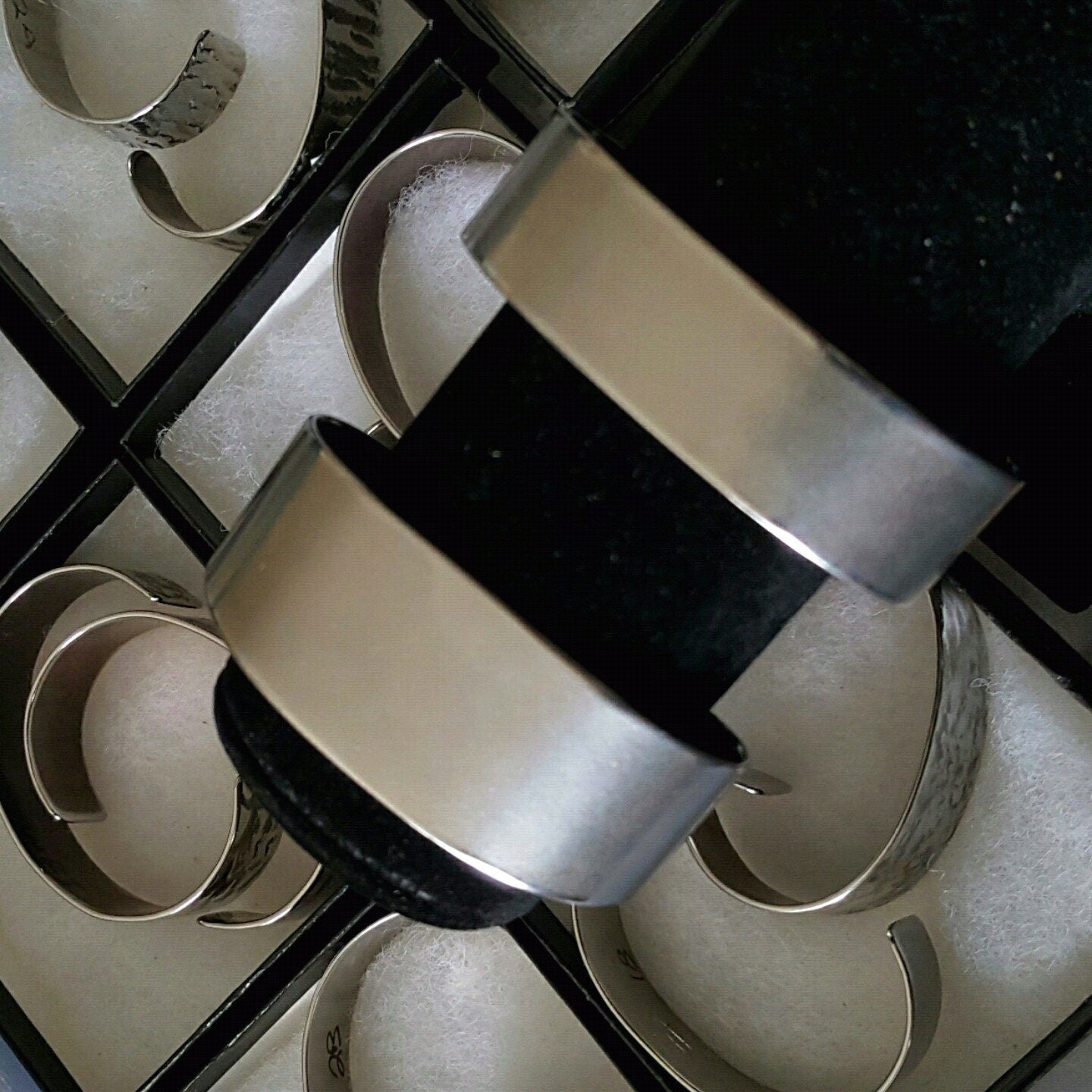 Silver Bracelet, Hypoallergenic Cuff, Stainless Steel Bracelet, Hand Forged Cuff, Unisex Jewelry, Signed Original Cuff, Custom Sizes Avail.