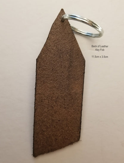 Handmade Leather Keychain Holder "Home Sweet Home", Perfect Housewarming Gift, Key Holder, House Key Fob, House Lanyard Leather Gift Ideas