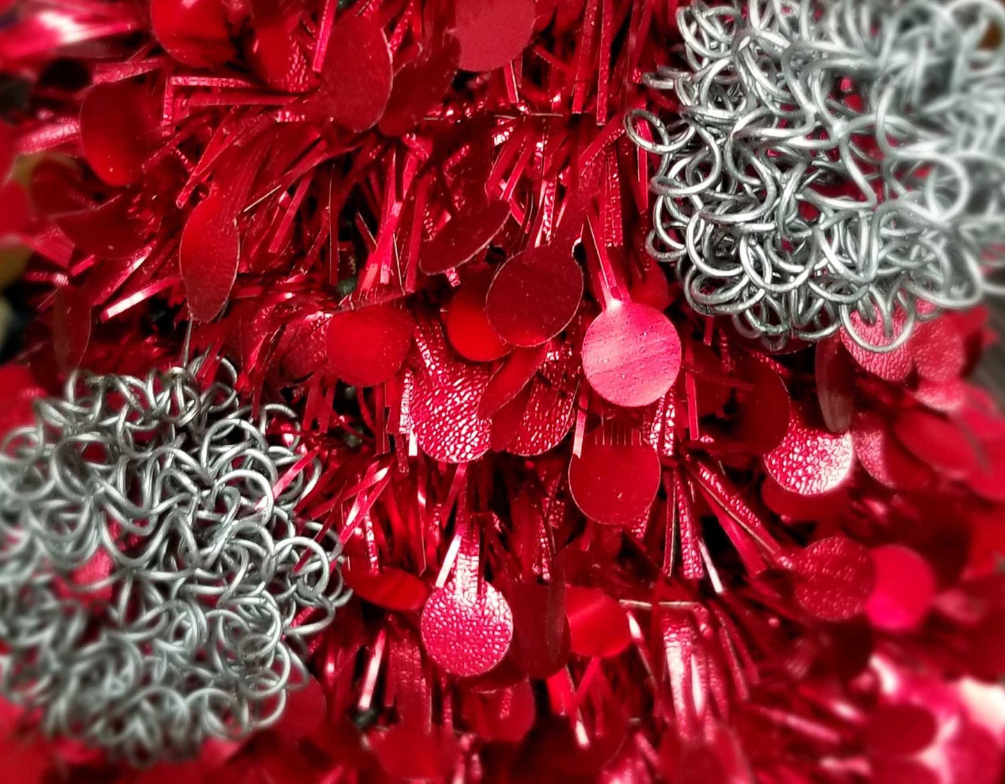 Wire Ornament Christmas Decoration Twisted Metal Unique Decor Holiday Ball Handmade Holiday Decor Commercial Interior Decor Window Decor