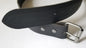 2" Wide Leather Belt with Decorative Stitching Unisex Interchangeable Belt with Snaps Custom Leather Belt Cut to Waist Size
