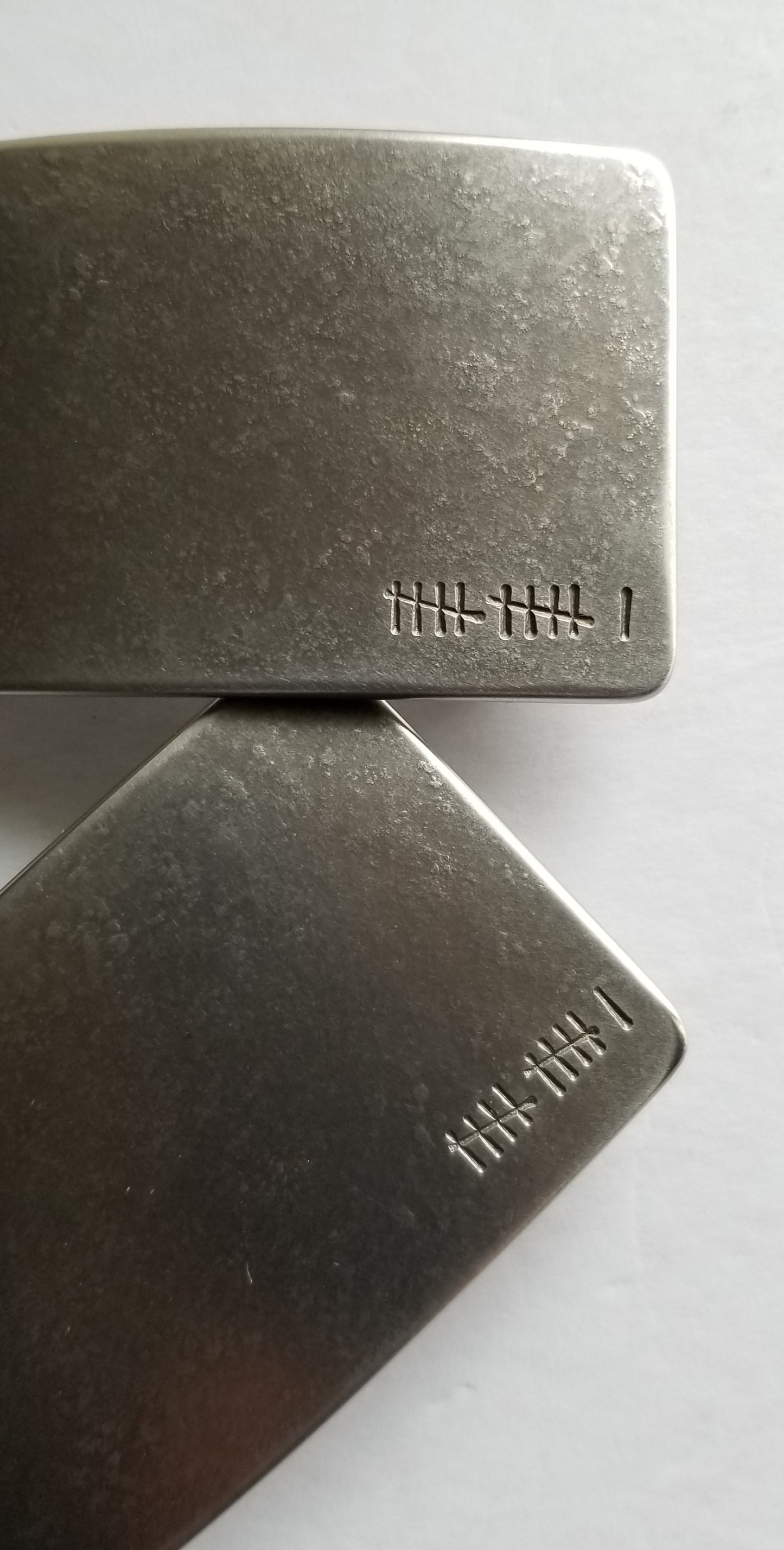 Anniversary Gift, His or Hers, Belt and Buckle Set For Jean, Customized Gift, Personalized Gift, Tally, Roman Numeral Buckle w/ Leather Belt