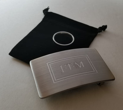 Bronze Personalized Buckle for Suits Customized Gift Bespoke Keepsakes for Men Monogramed Accessories Gentlemen's Gift Unisex Keepsake Gifts